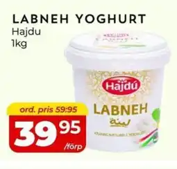 Matrix Butikerna HAJDU Labneh yoghurt erbjuda