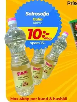Matrix Butikerna GULIN Solrosolja erbjuda