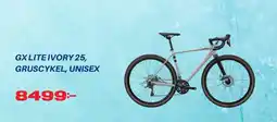 XXL Gxlite ivory 25, gruscykel, unisex erbjuda
