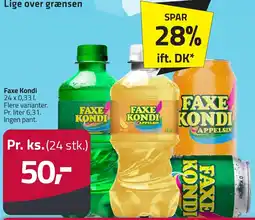 Fleggaard Faxe kondi erbjuda