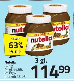 Fleggaard NUTELLA erbjuda
