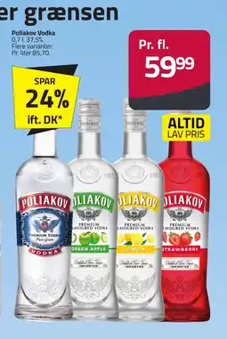 Fleggaard POLIAKOV Vodka erbjuda