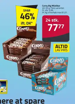Fleggaard CORNY Big Müslibar erbjuda