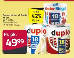 Fleggaard Ferrero Kinder 18 stk. erbjuda