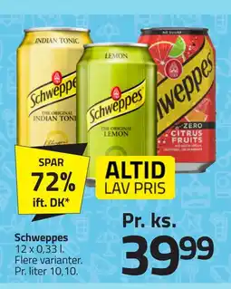 Fleggaard Schweppes erbjuda