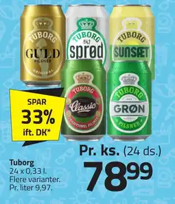 Fleggaard Tuborg erbjuda