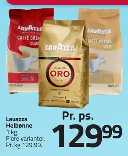Fleggaard LAVAZZA Helbønne erbjuda