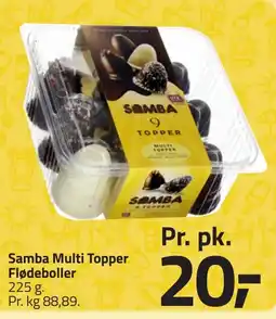 Fleggaard SAMBA Multi Topper Flødeboller erbjuda