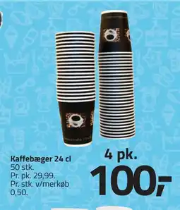 Fleggaard Kaffebæger 24 cl erbjuda