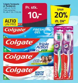 Fleggaard COLGATE Tandpasta el. Tandbørste erbjuda