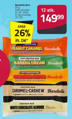 Fleggaard BAREBELLS Bars erbjuda