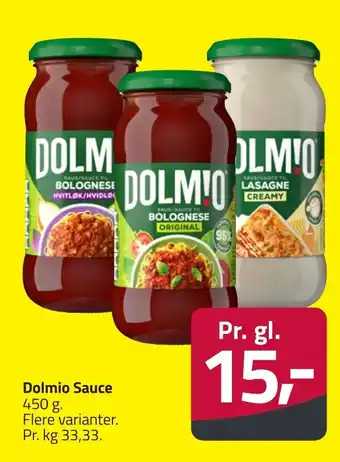 Fleggaard DOLMIO Sauce erbjuda