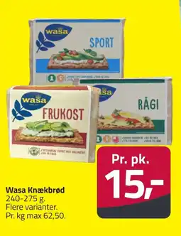 Fleggaard WASA Knækbrød erbjuda