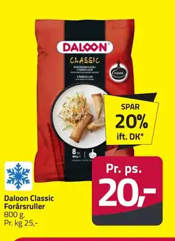 Fleggaard DALOON Classic Forårsruller erbjuda