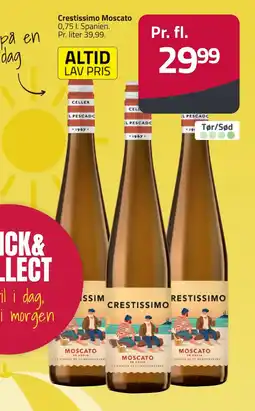 Fleggaard CRESTISSIMO Moscato erbjuda