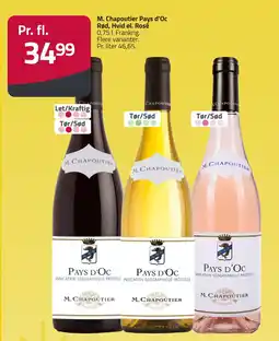 Fleggaard M. Chapoutier Pays d'Oc Rød, Hvid el. Rosé erbjuda