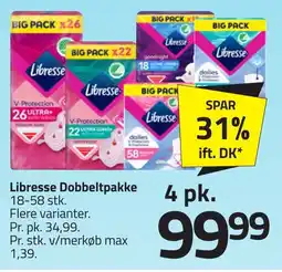 Fleggaard LIBRESSE Dobbeltpakke erbjuda
