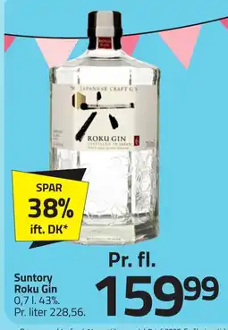 Fleggaard Suntory Roku Gin erbjuda