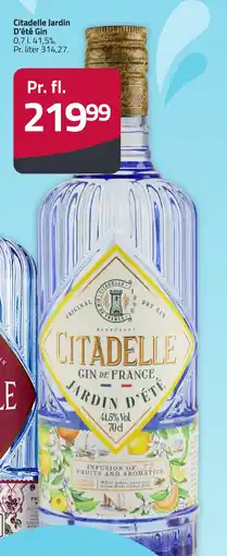 Fleggaard CITADELLE Jardin D'été Gin erbjuda