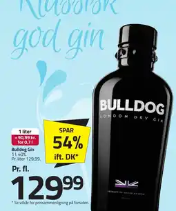 Fleggaard Bulldog Gin erbjuda