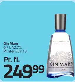 Fleggaard Gin Mare erbjuda