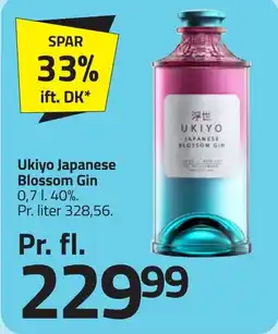 Fleggaard UKIYO Japanese Blossom Gin erbjuda