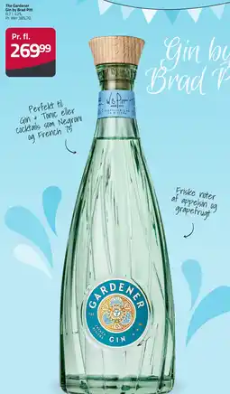THE GARDENER Gin by Brad Pitt