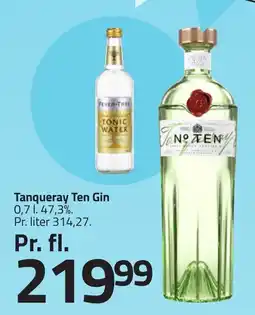 Fleggaard TANQUERAY Ten Gin erbjuda