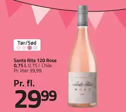 Fleggaard SANTA RITA 120 Rose erbjuda
