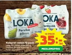 Stora Coop Kolsyrat vatten 12-pack erbjuda