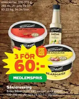 Stora Coop Sås/dressing erbjuda