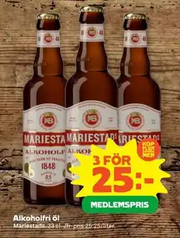 Stora Coop Alkoholfri öl erbjuda