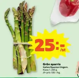 Stora Coop Grön sparris erbjuda