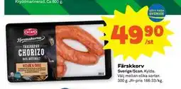 Stora Coop Färskkorv erbjuda