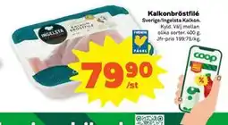 Stora Coop Kalkonbröstfilé erbjuda