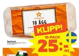 Stora Coop Ägg 10-pack erbjuda