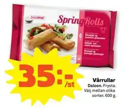 Stora Coop Vårrullar erbjuda