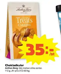 Stora Coop Chokladkulor erbjuda
