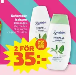 Stora Coop Schampo/ balsam erbjuda