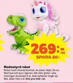 Radiostyrd robot