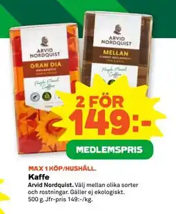 Stora Coop Kaffe erbjuda