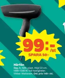 Stora Coop Hårfön erbjuda