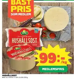 Coop HUSHÅLLSOST erbjuda