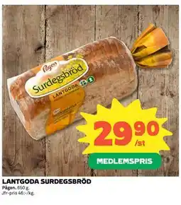 Coop LANTGODA SURDEGSBRÖD erbjuda