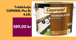 Hornbach Trädäckolja CUPRINOL Plus Bc erbjuda