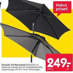 Rusta Parasoll, tilt Marstrand erbjuda