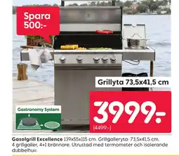 Rusta Gasolgrill Excellence erbjuda