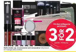 Rusta NOFO make-up, accessoarer och necessärer erbjuda