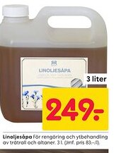 Rusta Linoljesåpa erbjuda