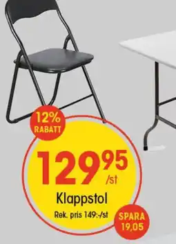 Klappstol